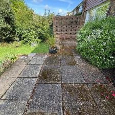 before landscaping commenced